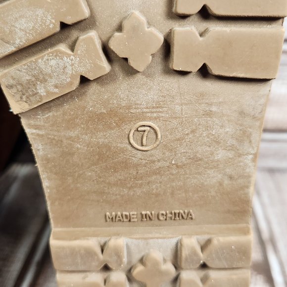 Vtg RIVERSTONE Thermolite Womens 7 Brown Suede Blue Waterproof Winter Snow Boots - Picture 8 of 8